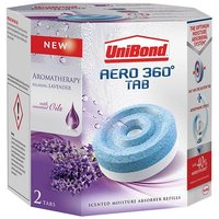 UniBond Aero 360 Moisture Absorber Aromatherapy Lavender Refills (Pack Of 2 in White
