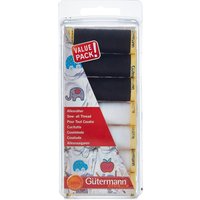 & TSET S 7X100M B&W Thread Set Sew All 7 x 100m & White Gutermann