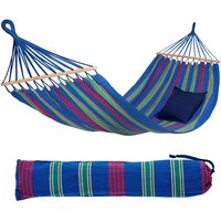 Amazonas Aruba Juniper Garden Spreader Bar Hammock - Weather Resistant EllTex - 180kg in Blue | Size: A
