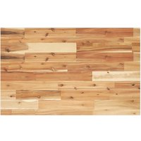 Berkfield Home Bathroom Vanity Top Oil Finished 80x50x2 cm Solid Wood Acacia in Brown | Size: 80 x 50 x 2 cm