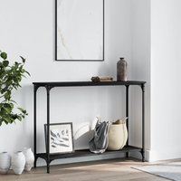 Berkfield Home Console Table Black 101x30.5x75 cm Engineered Wood