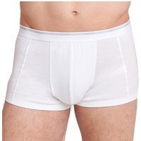 Jockey Men's Cotton Short Trunk 2 Pack in White | Size: Medium