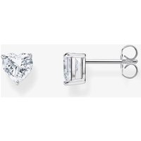 Sterling Heart Zirconia Stud Earrings H2306 051 14