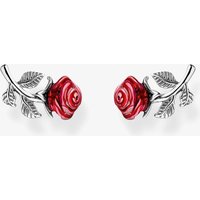 Silver Rose Romance Stud Earrings H2314 664 10