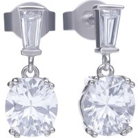Diamonfire Women's 6220621082 Pair Of Earrings in Silver
