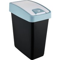 Keeeper Premium Waste Bin with Flip Lid 25 Litre in Blue