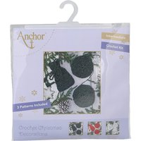 & XMAS DEC KIT 2 Crochet Kit Christmas Tree Decorations Anchor