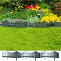 Berkfield Home 17 pcs Lawn Dividers 10 m Green