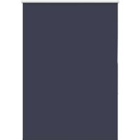 Berkfield Home Roller Blind Blackout Marine 100x130 cm Fabric Width 95.7 cm Polyester in Blue