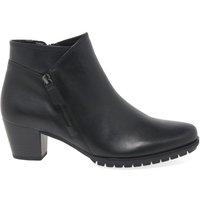 Gabor Women's 'Olivetti' Ankle Boots in True Black | Size: 6.5