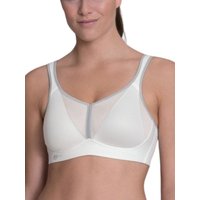 Anita Women's Active Air Control Deltapad Sports Bra in White | Size: 42A