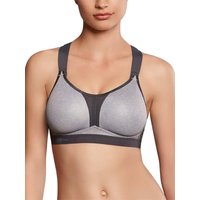 Anita Women's Dynamix Star Sports Bra in Grey | Size: 36D