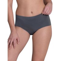 Anita Women's Essential High Waist Brief+ in Grey | Size: 14-16