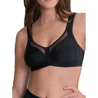 Anita Women's Clara Comfort Soft Bra in Black | Size: 44I