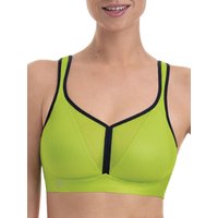 Anita Women's Active Air Control Deltapad Sports Bra in Green | Size: 30H