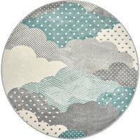 Circle Clouds Rug Bambi cm diameter