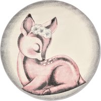 Sleeping Fawn Circle Rug Bambi cm diameter