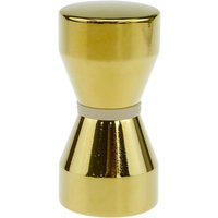 Cone Brushed Brass Aluminium Shower Door Knob Handle