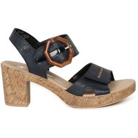 Rieker Women's 'Vital' Heeled Sandals in Navy | Size: 6