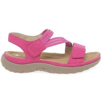 Rieker Women's 'Locket' Sandals in Fuchsia | Size: 6
