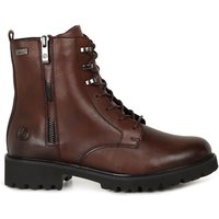 Remonte Women's 'Belman' Lace Up Ankle Boots in Dark Brown | Size: 7.5