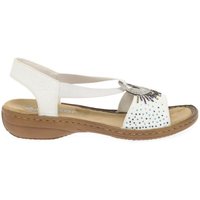 Rieker Women's 'Halo' Sandals in White | Size: 7.5