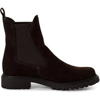 Infinity Leather Women's Tamaris Leather Classic High Chelsea Ankle Boots in Brown | Size: 6