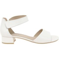 Caprice Women's 'Agadir' Smart Sandals in White | Size: 6.5