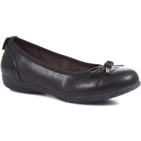 Pavers Women's Flat Ballet Shoes in Black | Size: 8