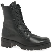 Gabor Women's Serve Biker Boots in True Black | Size: 5.5