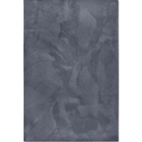 THE RUGS Villeroy & Boch 1899 Soft Pile Rug Leon Abstract Living Room in Dark Grey | Size: 200 cm diameter