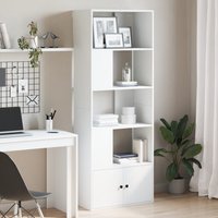 Berkfield Home Bookcase White 70x36x189 cm Engineered Wood | Size: 70 x 36 x 189 cm