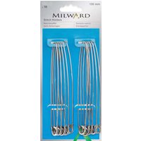 & STITCH HOLDERS PK10 Stitch Holders Steel 135mm 10 Pieces Milward