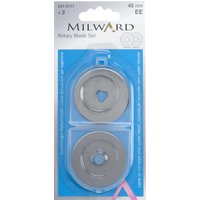 & R BLADE SET 45MM Rotary Blade Set 45mm Diameter 2 Pieces Milward