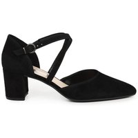 Gabor Women's 'Gisele' Open Court Shoes in Jet Black | Size: 7