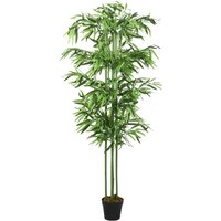 Berkfield Home Artificial Bamboo Tree 240 Leaves 80 cm Green