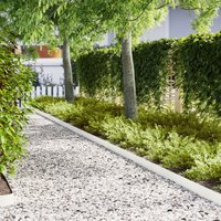Berkfield Home Lawn Edgings 30 pcs White 100x0.5x15 cm Plastic