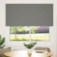 Berkfield Home Roller Blind Blackout Grey 160x130 cm Fabric Width 156.6 cm Polyester