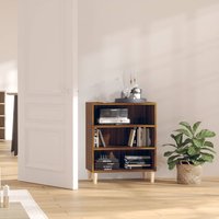 Berkfield Home Sideboard Brown Oak 57x35x70 cm Engineered Wood | Size: 57 x 35 x 70 cm