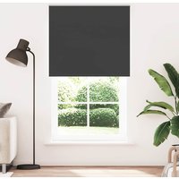 Berkfield Home Roller Blind Blackout Black 130x210 cm Fabric Width 126.6 cm Polyester