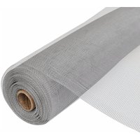 Berkfield Home Mesh Screen Aluminium 100x1000 cm Silver