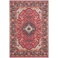 Design Oriental Skazar Isfahan Rug Vintage Bordered Low Pile Carpet cm x 150 cm