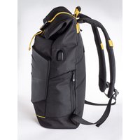 Grouptronics ‘AS-Protection' Deluxe Laptop Backpack Shockproof Anti Theft Zip 15.6" Laptops USB Charging in Black