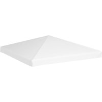 Berkfield Home Gazebo Top Cover 270 g/m ² 3x3 m White