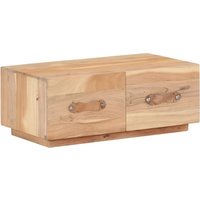 Berkfield Home Coffee Table 90x50x35 cm Solid Reclaimed Wood in Brown | Size: 90 x 50 x 35 cm
