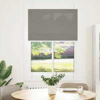 Berkfield Home Pleated Blind Anthracite 100x100 cm Fabric Width 99.4 cm Polyester in Black