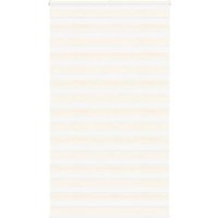 Berkfield Home Zebra Blind Marble Beige 125x200 cm Fabric Width 120.9 cm Polyester