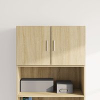 Berkfield Home Wall Cabinet Sonoma Oak 70x42.5x40 cm Engineered Wood in Brown