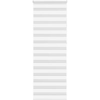 Berkfield Home Zebra Blind White 80x230 cm Fabric Width 75.9 cm Polyester