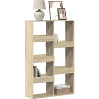 Berkfield Home Bookcase Sonoma Oak 100x33x155.5 cm Engineered Wood in Brown